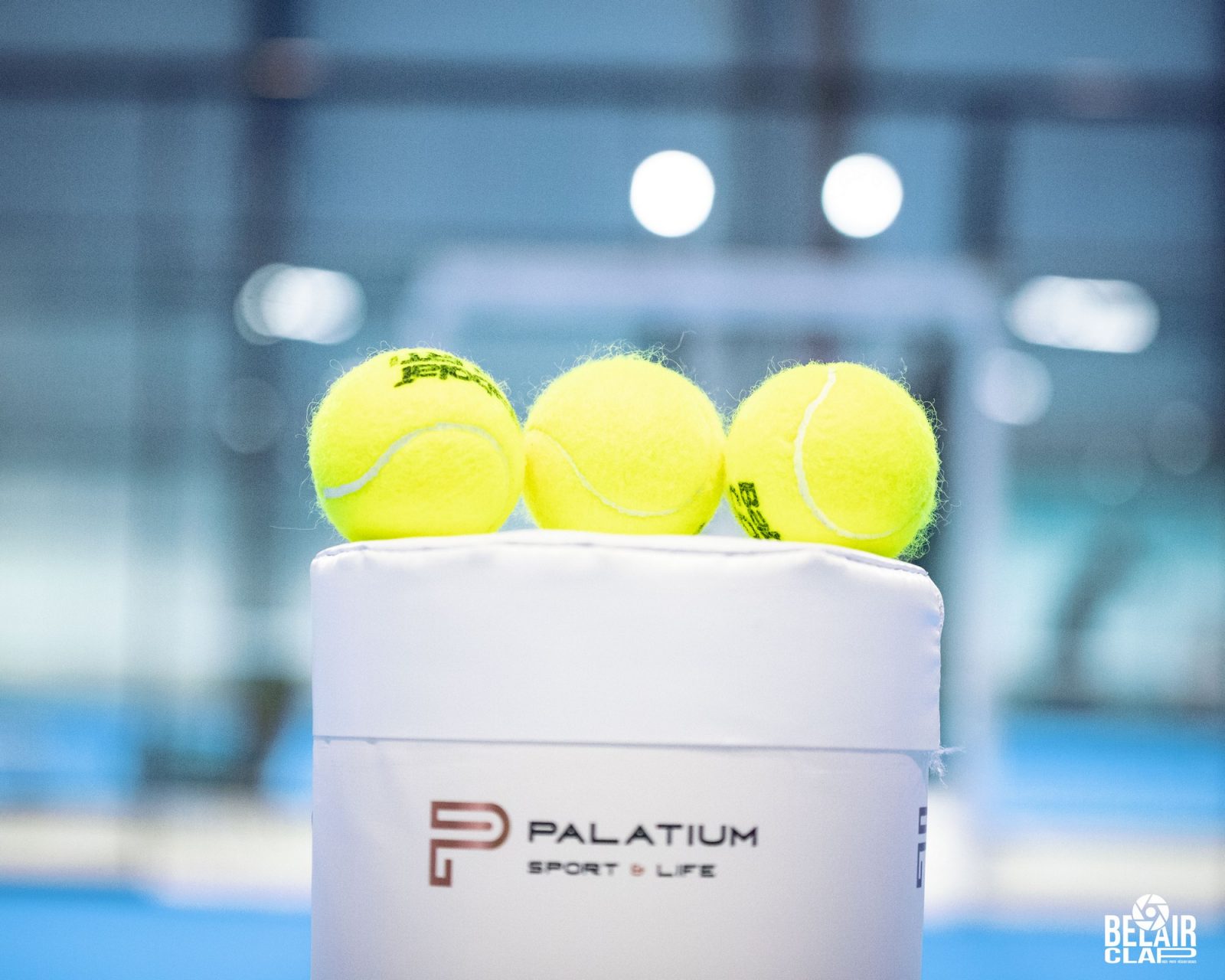 Balles de padel à Palatium, Troyes